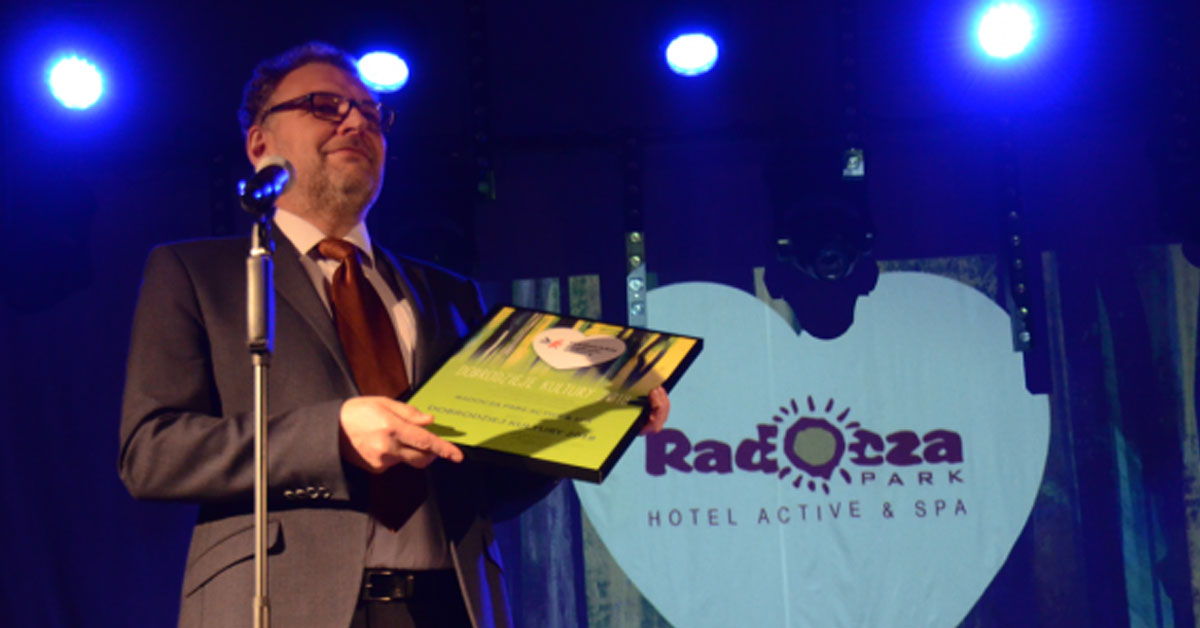 Tytuł Dobrodzieja Kultury 2018 przyznany hotelowi Radocza Park